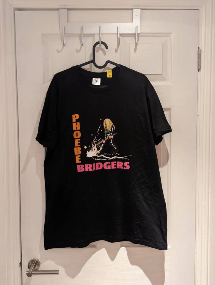 Phoebe Bridgers Smashing Guitar Graphic T Shirt