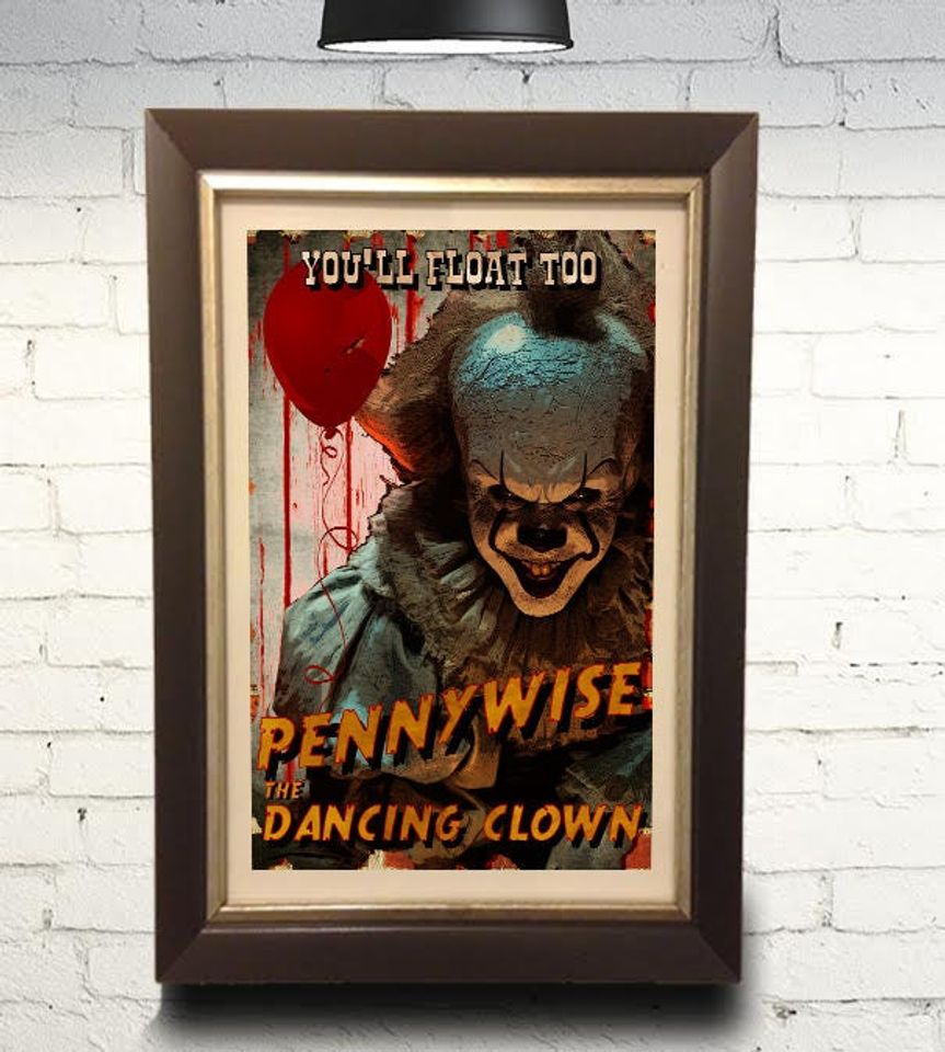 IT Poster, Pennywise Poster, Wall Decor