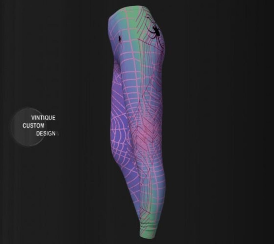 Spiderweb LEGGINGS HALLOWEEN Leggings WOMENS