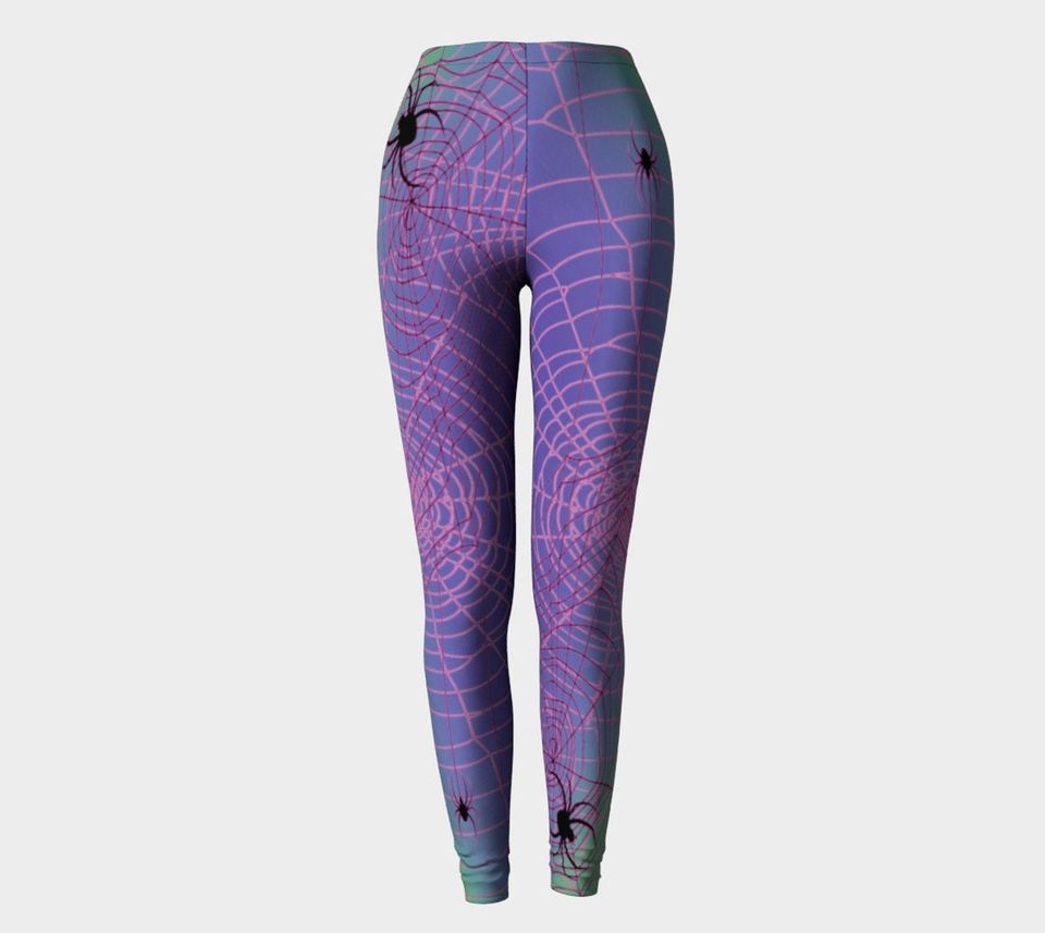 Spiderweb LEGGINGS HALLOWEEN Leggings WOMENS