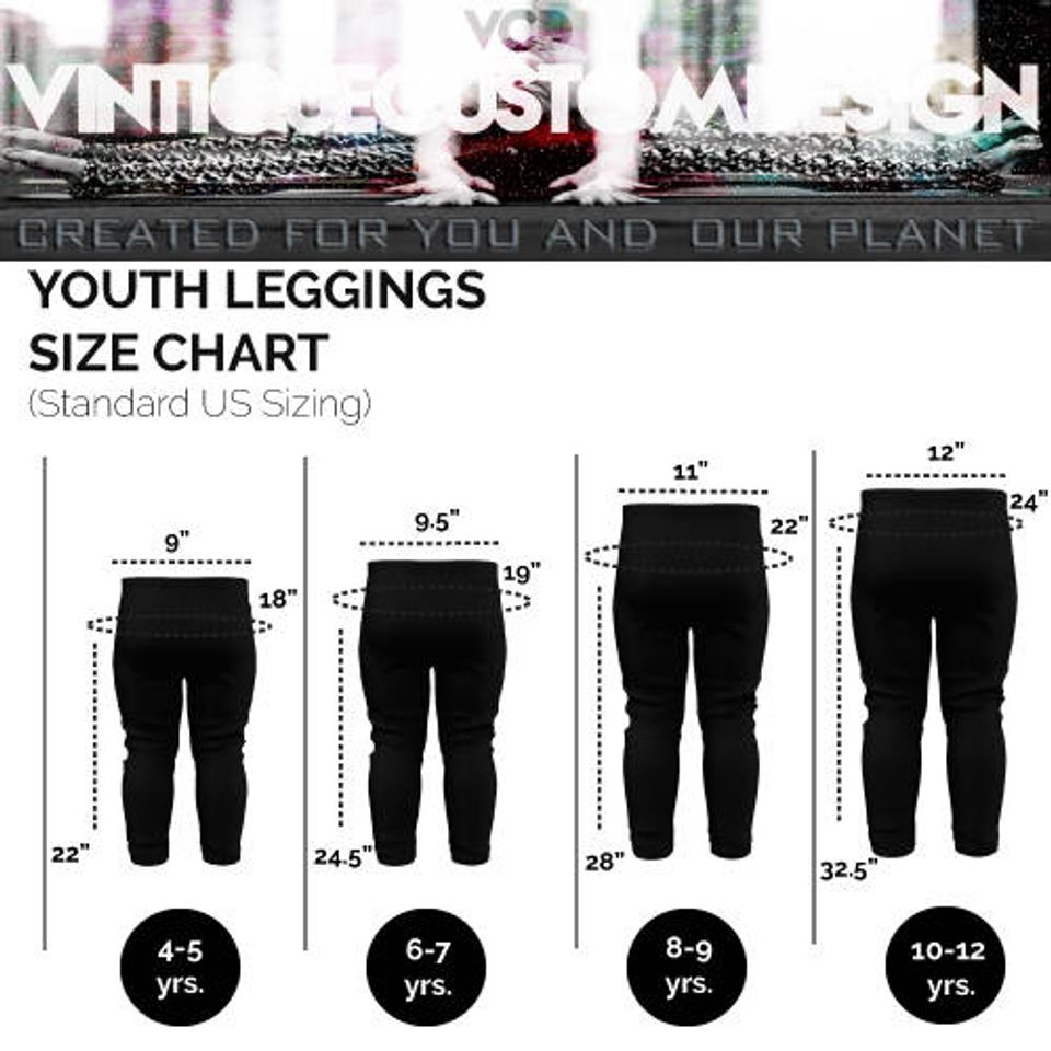 Black and White GHOST LEGGINGS Halloween Pants for Kids Halloween Leggings