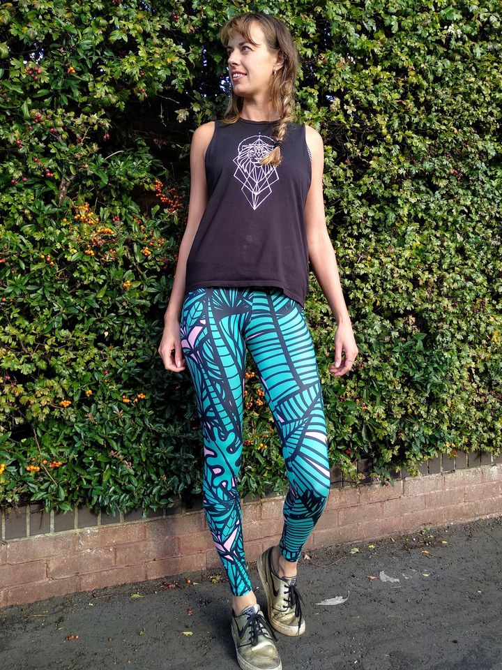 Patterned Leggings, Leggings Woman