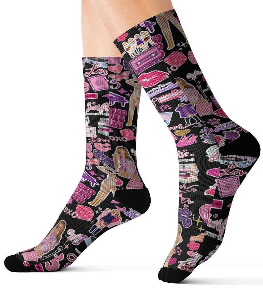 Custom taylor version Socks, Gift For Her, taylor version Socks, Christmas Gift, Reputation, Reputation Socks, Birthday Gift, taylor version Gift