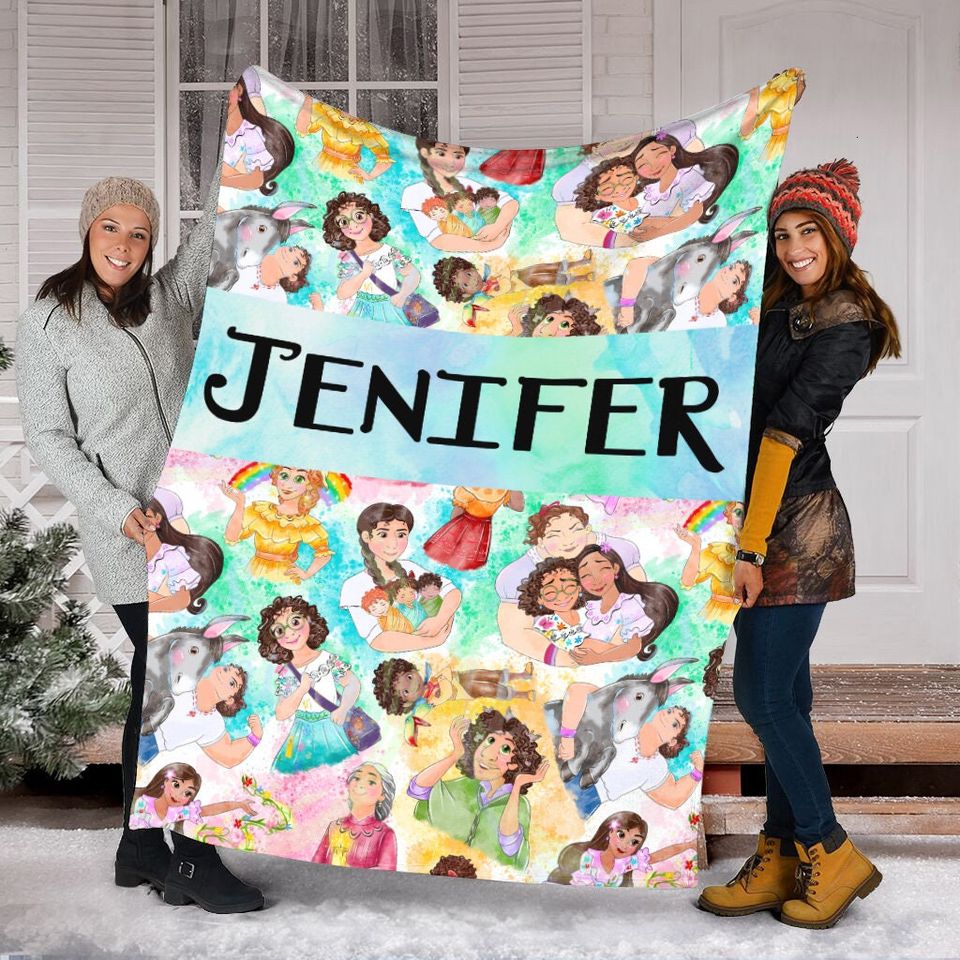 Personalized Disney Encanto Fleece Blanket