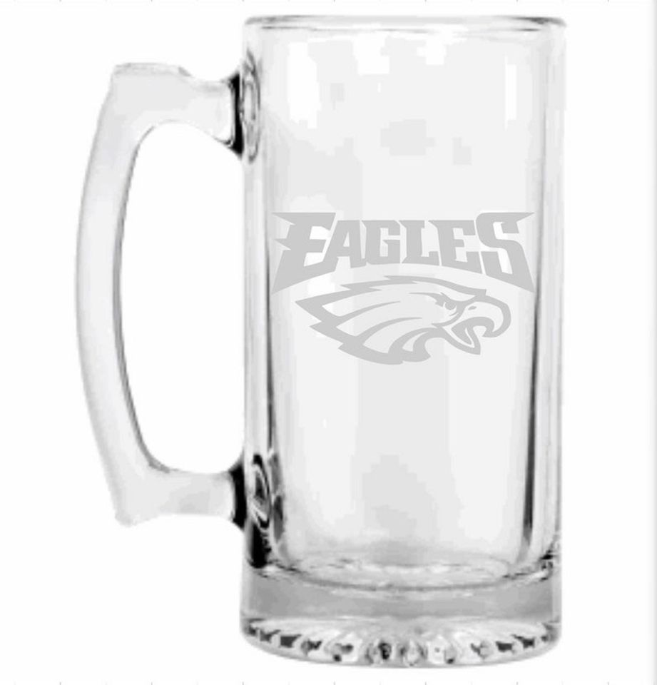 Philadelphia Eagles Engraved Beer Mug