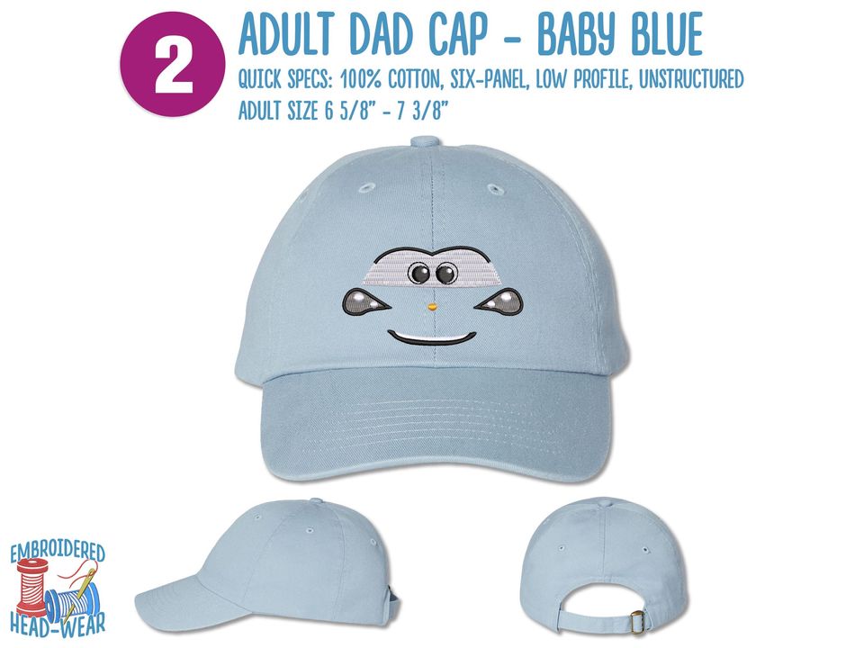 Sally Carrera Face Embroidered Cap