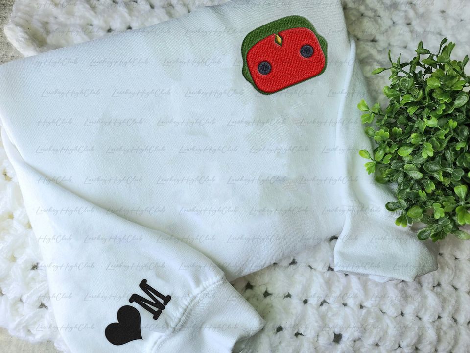 Wanda Vision Embroidered Sweatshirt  , Marvel Wandavision Embroidered