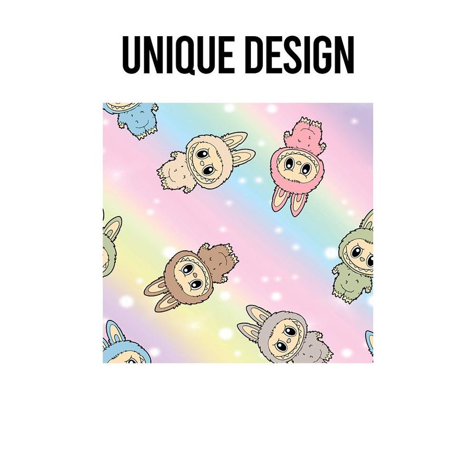 Labubu Custom Gift Wrap - Birthday Wrapping Paper