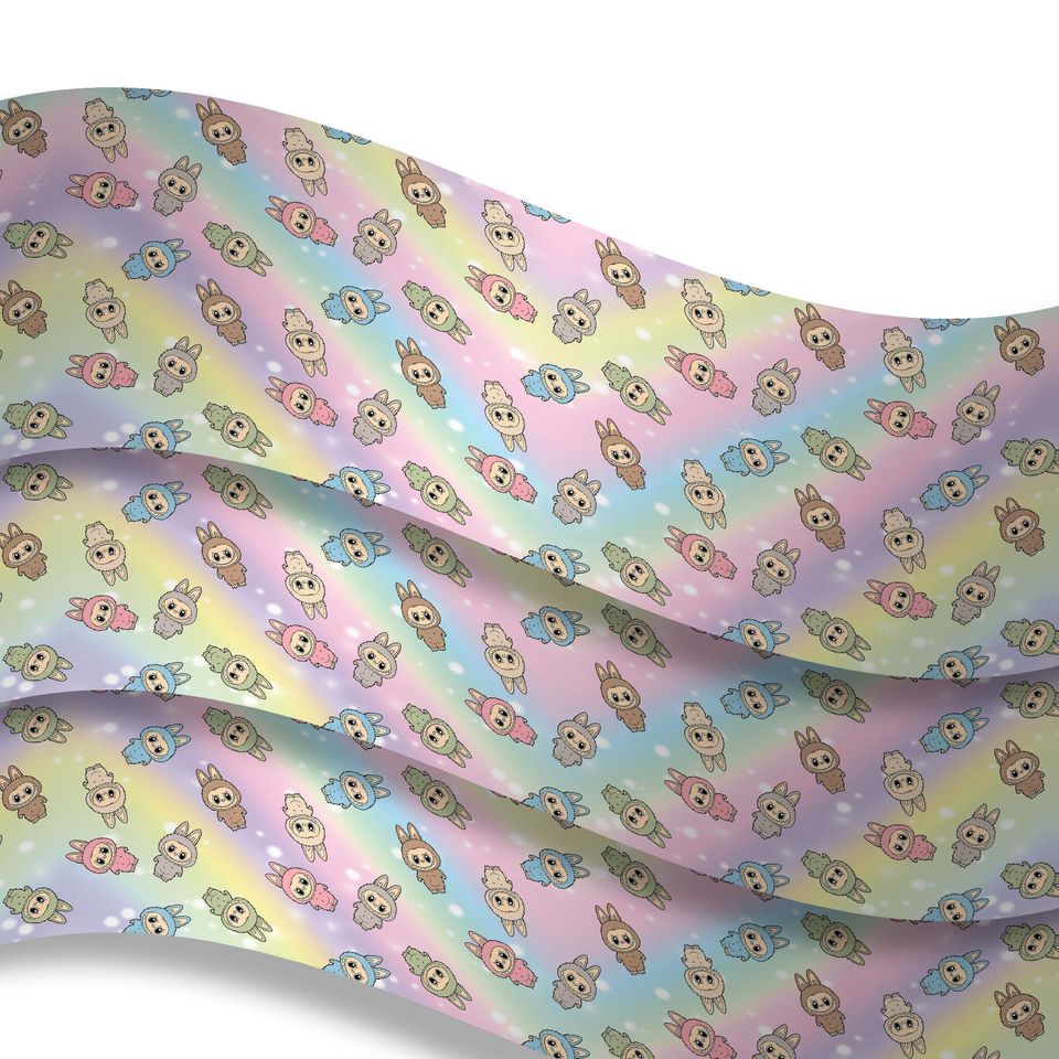 Labubu Custom Gift Wrap - Birthday Wrapping Paper