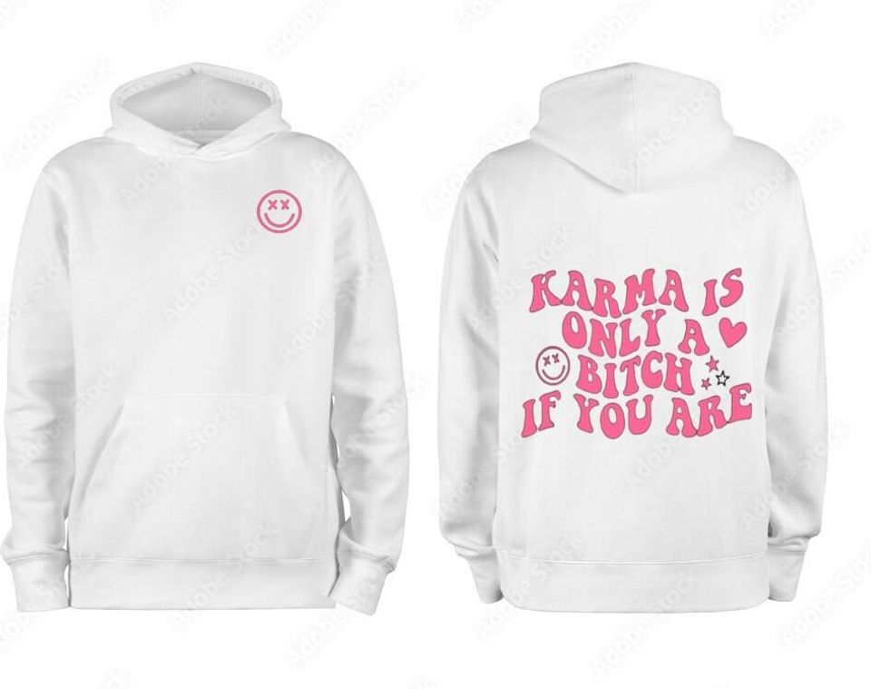 Karma Graphic Hoodie