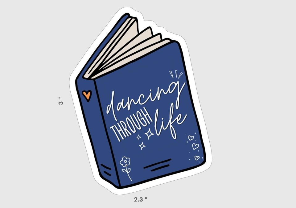 Wicked: Dancing Through Life Book STICKER