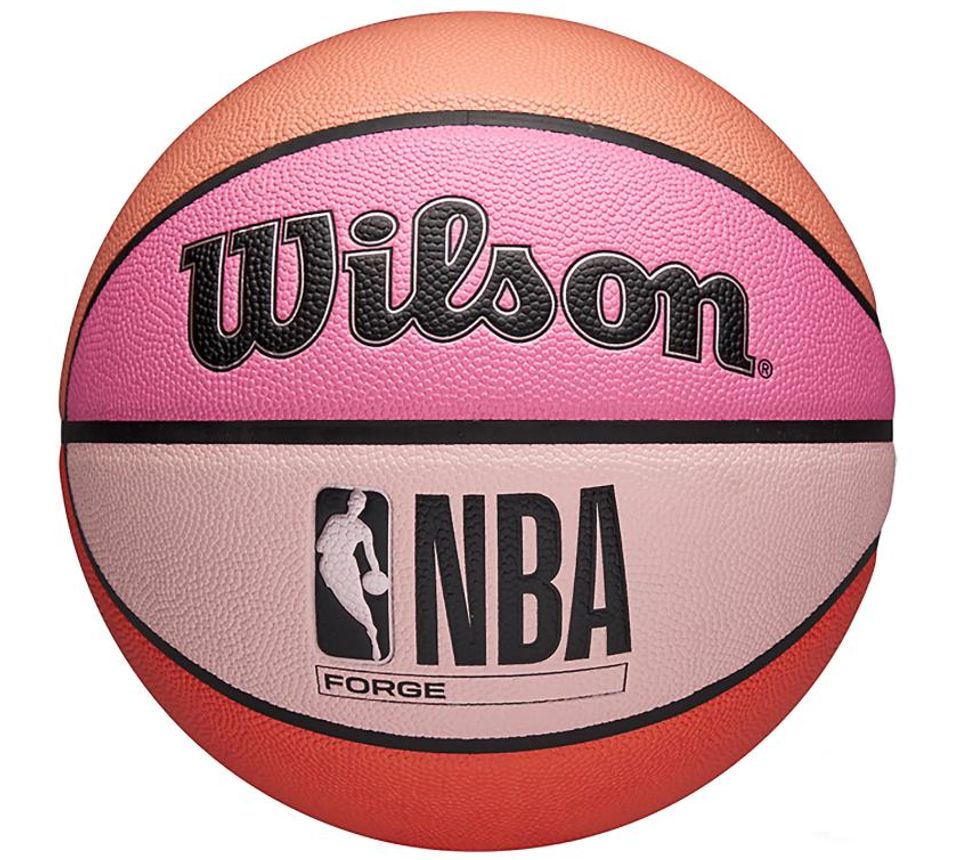 Personalized Pink Wilson Forge Basketball – Indoor/Outdoor