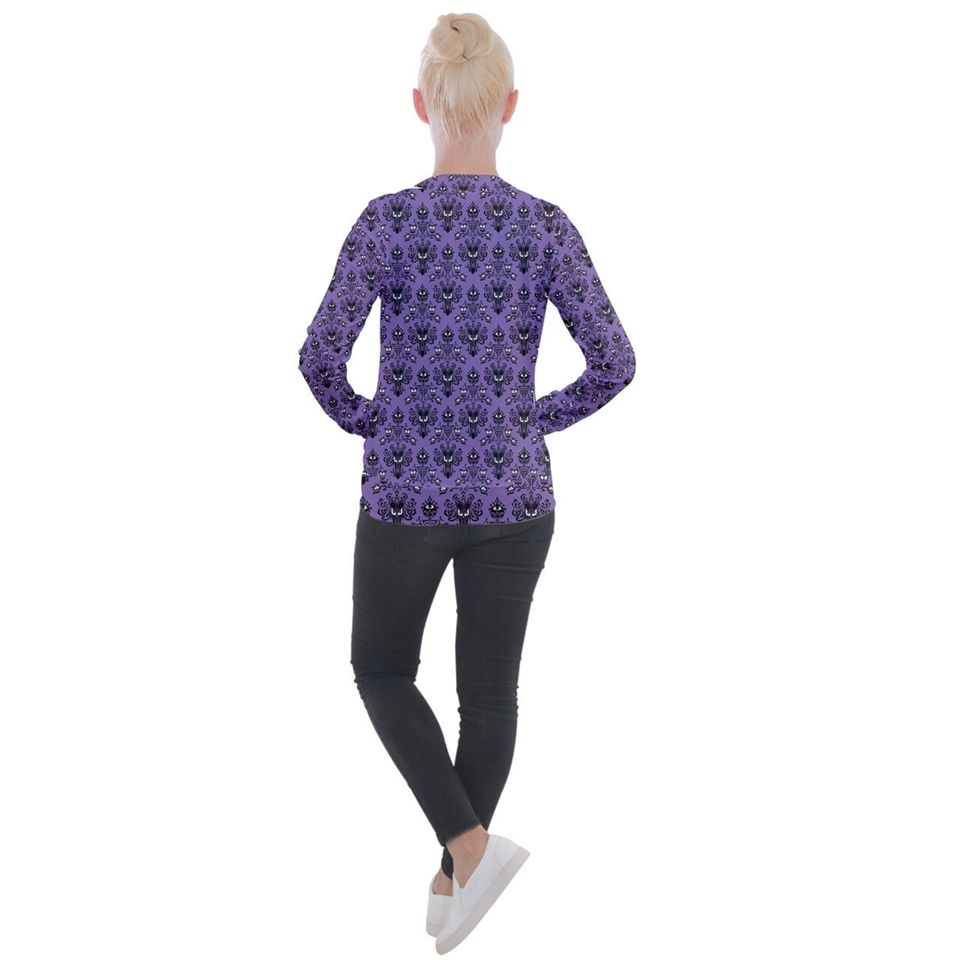 Original Haunted Mansion Wallpaper Jacket Jacket | Disney Scrub Jacket