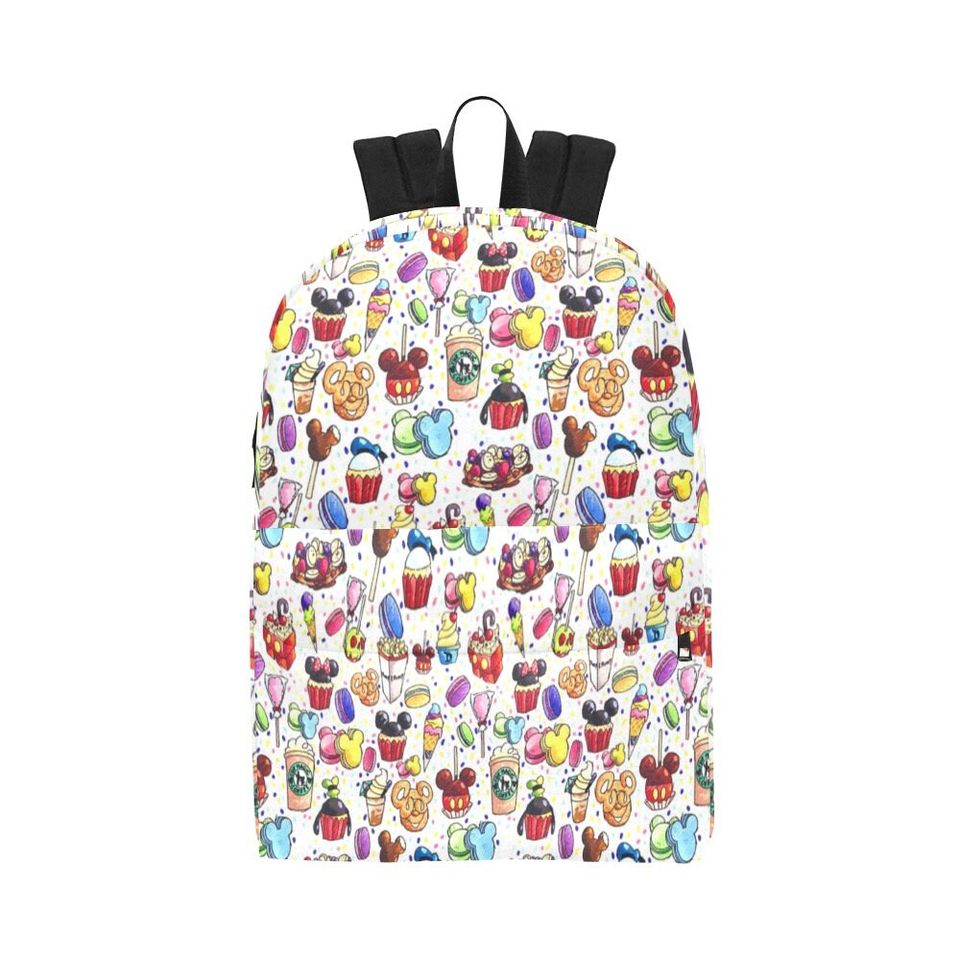 Disney Park Snacks Backpack | Disney Parks Book Bag | Mickey Backpack | Disney Backpack | Disneyland Backpack | Disney Bag | Disney World