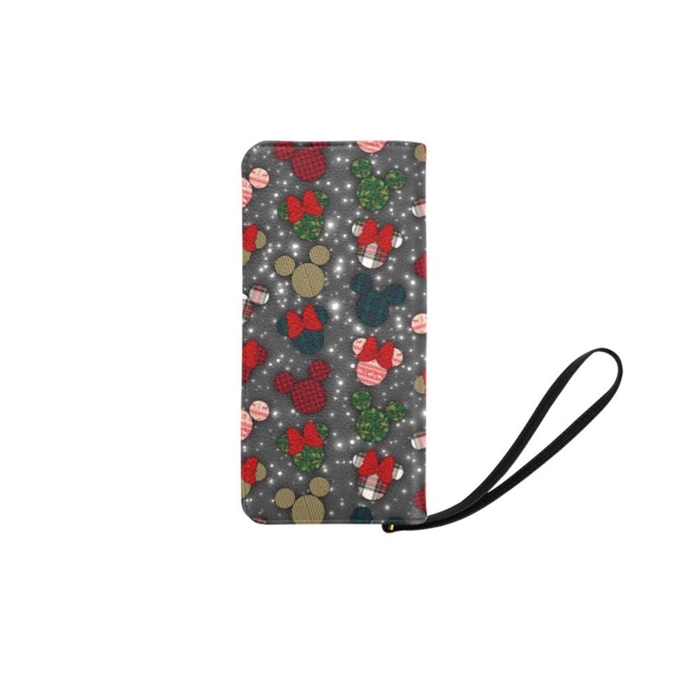 Mickey Christmas  Leather Wallet | Women Wallet | Gift For Women