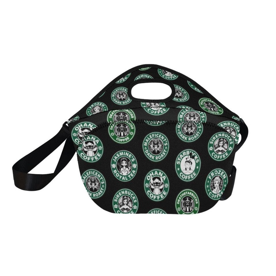 Disney Starbucks Neoprene Lunch Bag