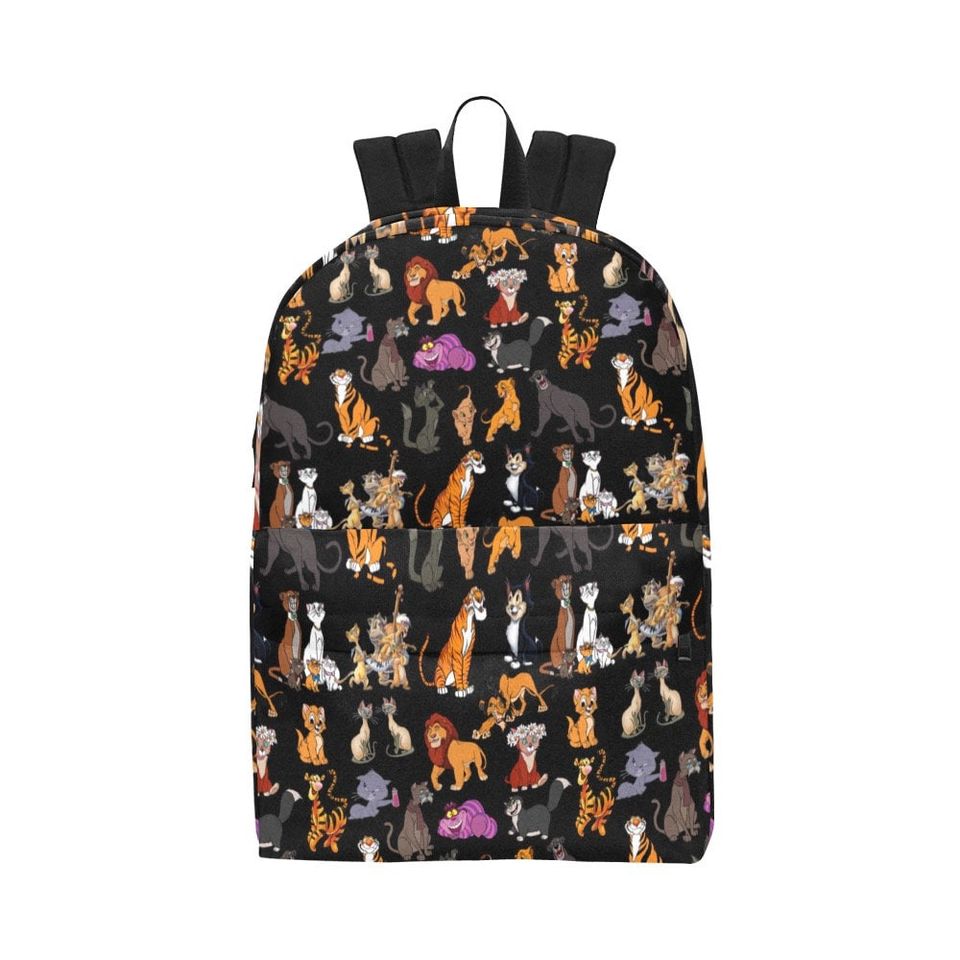 Disney Cats Backpack | Disney Cats Book Bag | Cats Backpack | Disney Backpack | Disneyland Backpack | Disney Bag | Disney World Backpack