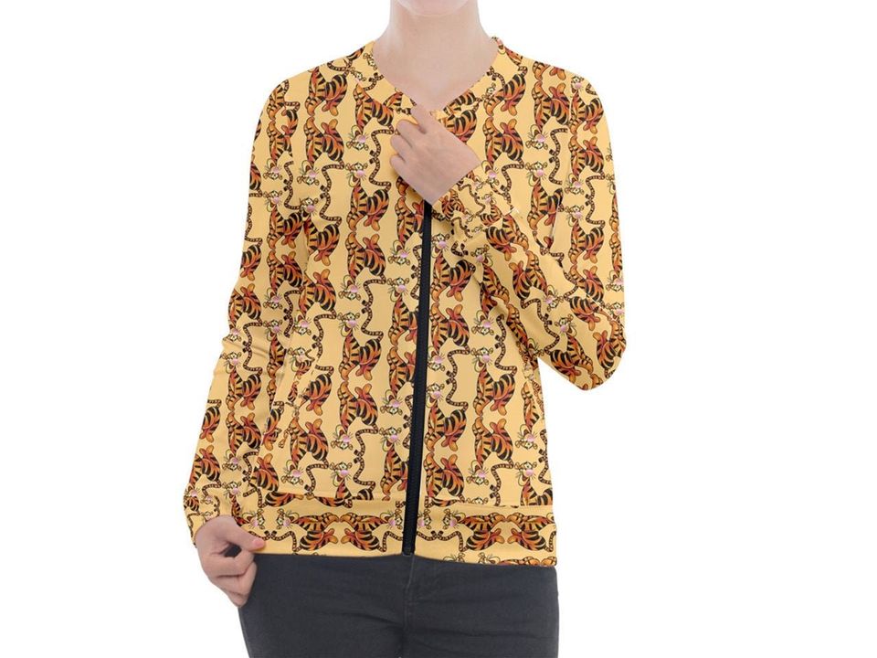 Tigger Light Jacket | Tigger Zip-up Jacket | Disney Nurse Jacket