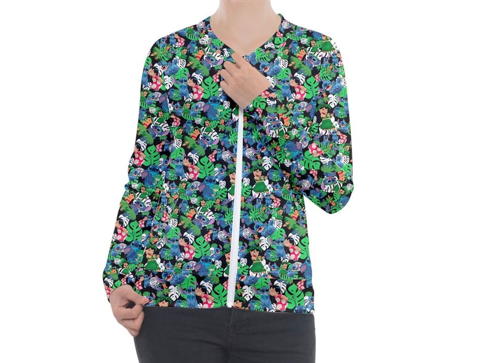 Lilo and Stitch Light Jacket | Lilo and Stitch Zip-up Jacket