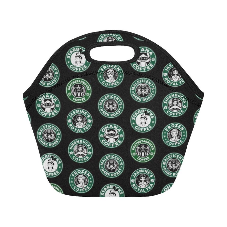 Disney Starbucks Neoprene Lunch Bag