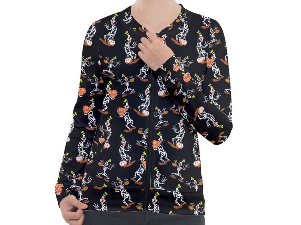 Goofy Skeleton Jacket | Goofy Halloween Jacket | Disney Nurse Jacket