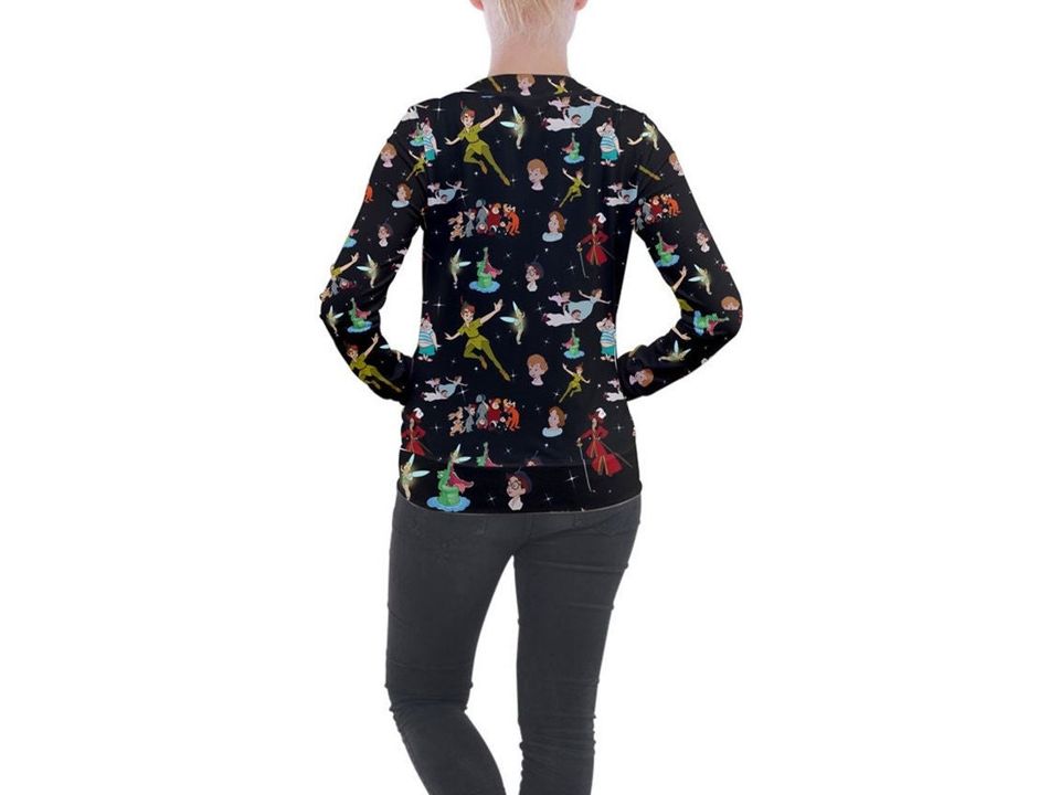 Peter Pan Jacket | Peter Pan Zip-up Jacket | Disney Nurse Jacket