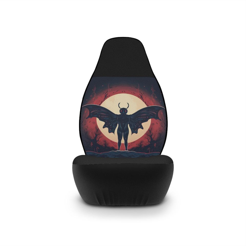 Mothman Car Seat Covers Car Accessories Universal Cryptid Cryptidcore