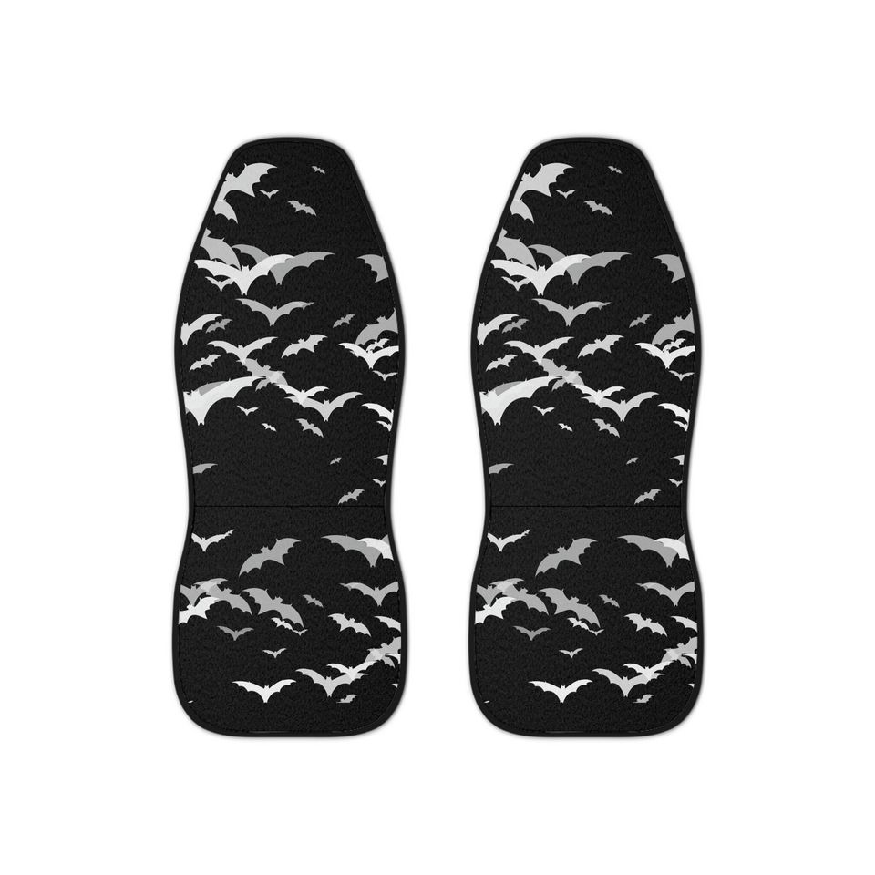 Bat Goth Seat Covers Goth Car Accessories Gothic Car Seat Covers Halloween Spooky Witchy Witchcraft Shadows