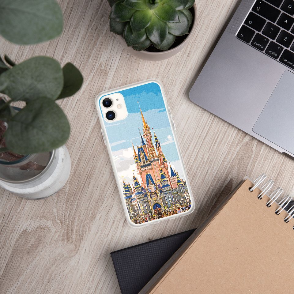 Magic Kingdom 50th Anniversary iPhone Case, Cinde Castle Design