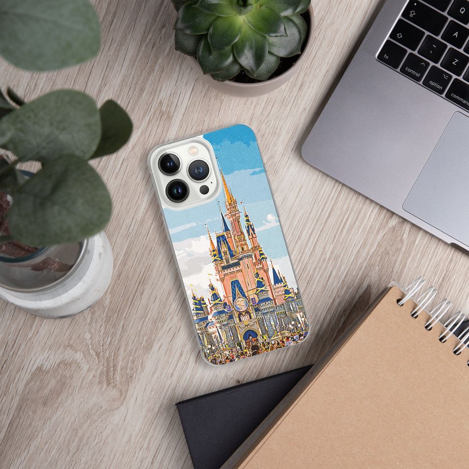 Magic Kingdom 50th Anniversary iPhone Case, Cinde Castle Design