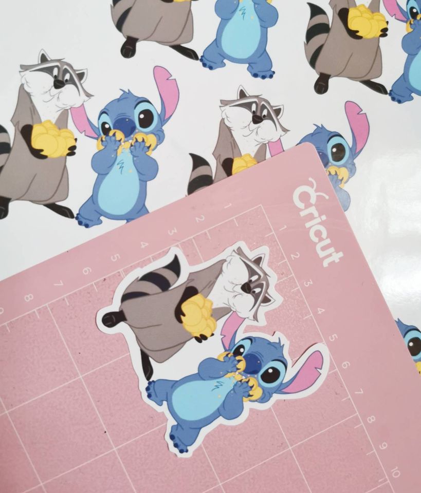 Pocahontas Sticker Stitch Crashes Disney Sticker