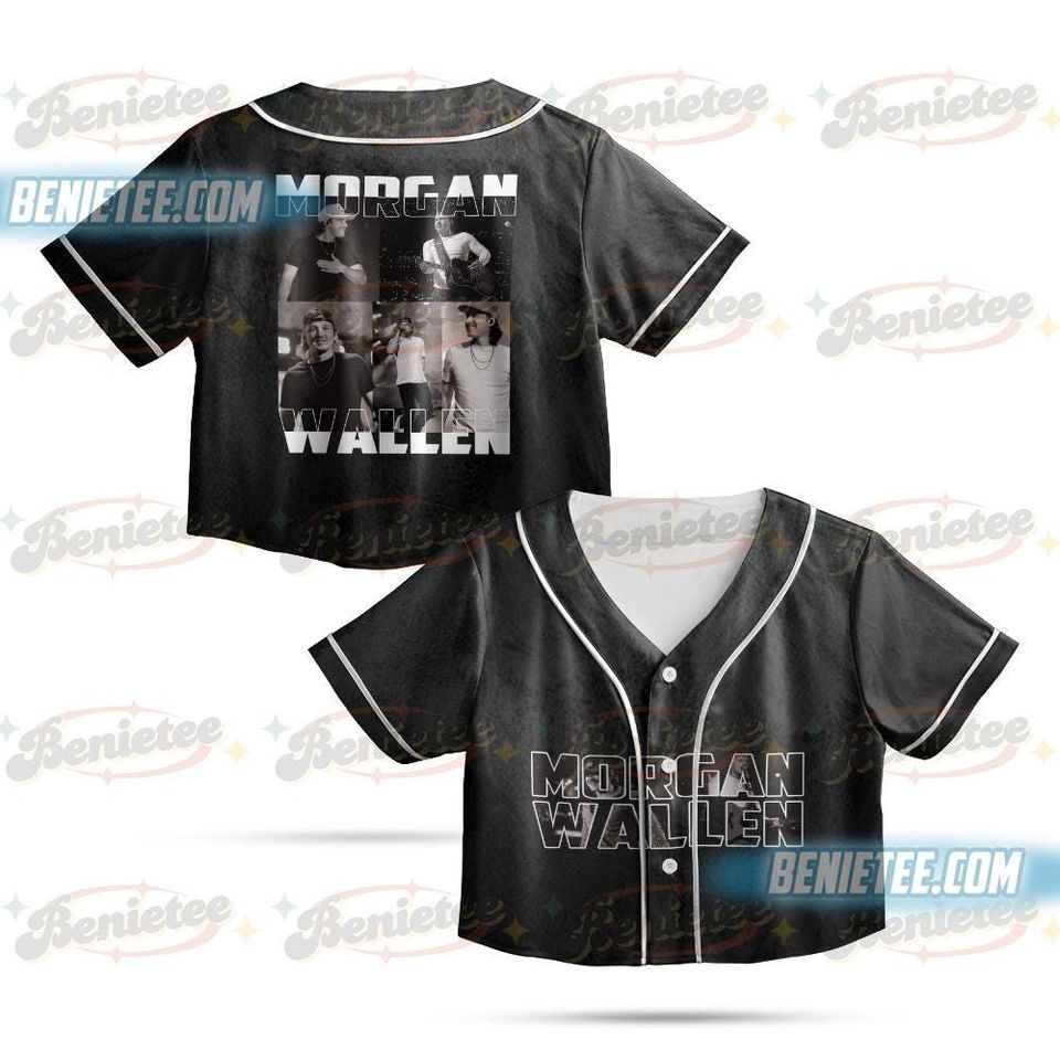 Wallen Western Tour Croptop Baseball Jersey
