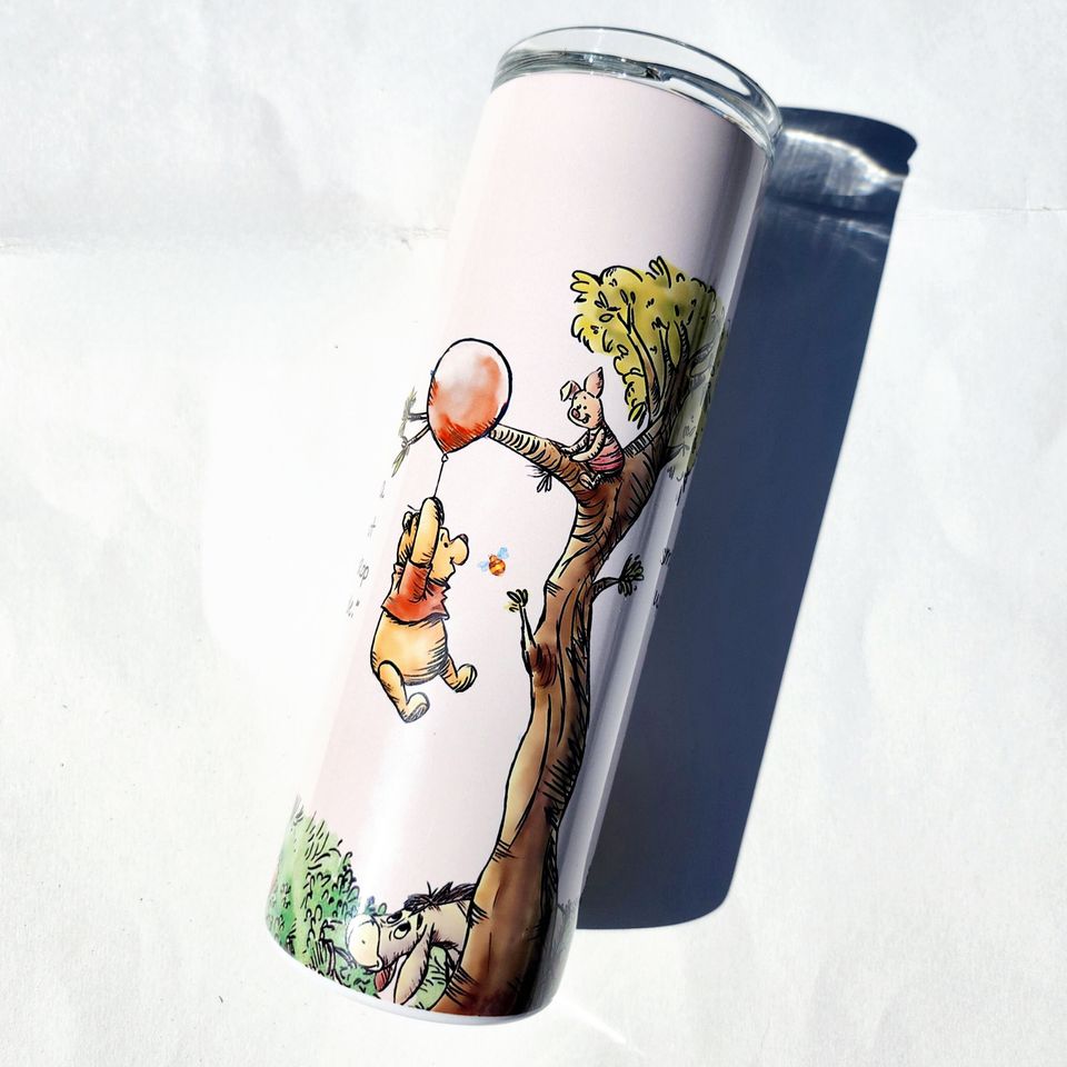 Custom Winnie The Pooh Tumbler| Disney Tumbler|  | Sublimation Tumbler