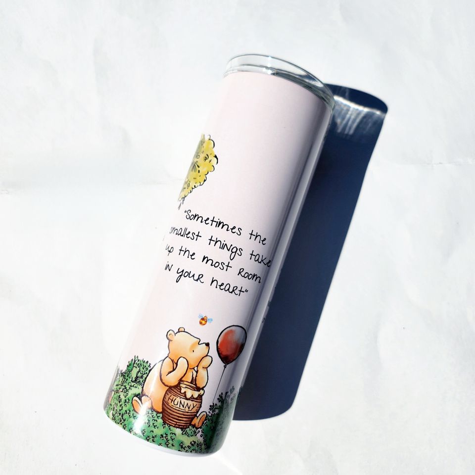 Custom Winnie The Pooh Tumbler| Disney Tumbler|  | Sublimation Tumbler