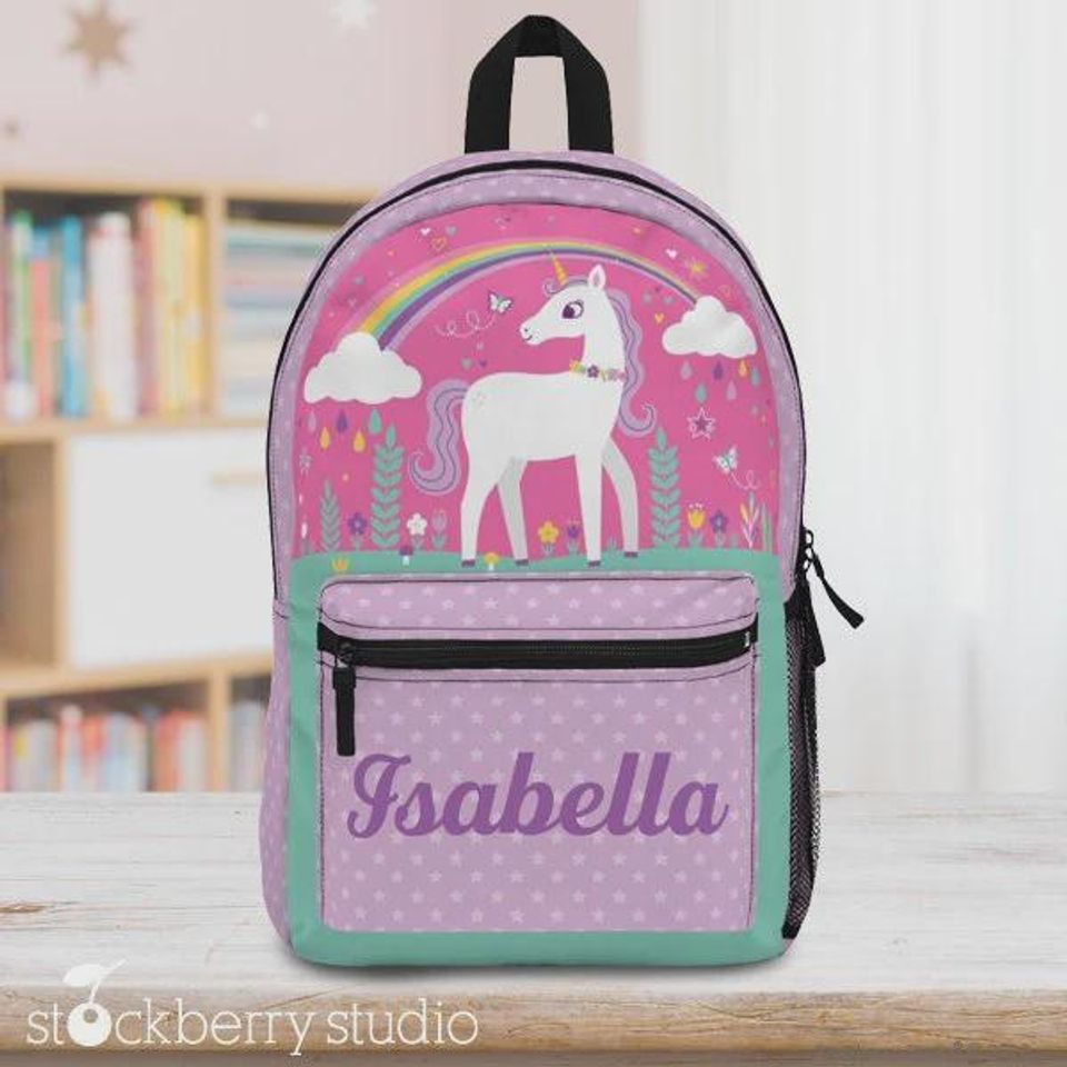 Space Backpack Personalized Name Kids Back to School Custom Sun Moon Spaceship Kids Back pack Holiday Travel Vacation Bag Boys Space Gift