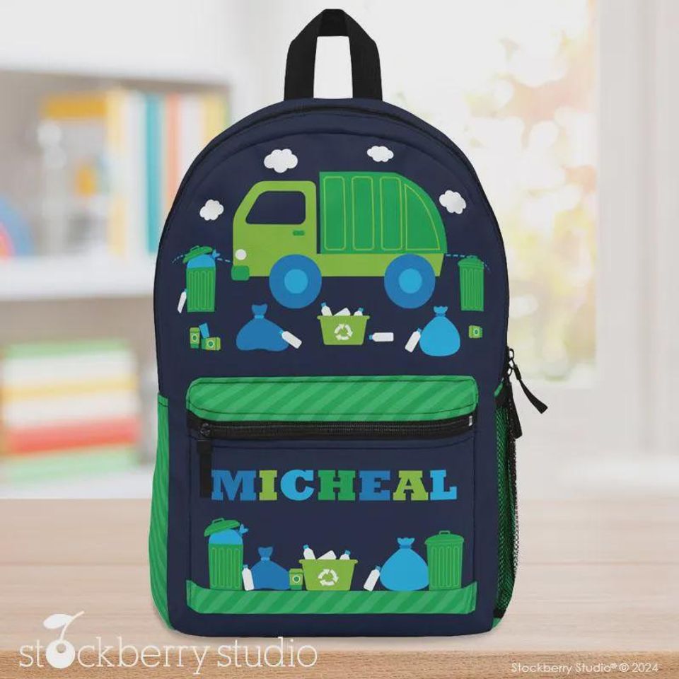 Space Backpack Personalized Name Kids Back to School Custom Sun Moon Spaceship Kids Back pack Holiday Travel Vacation Bag Boys Space Gift