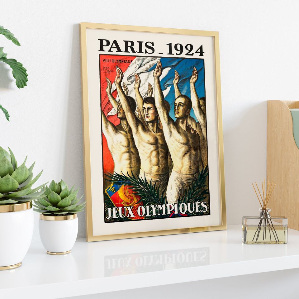 1924 Paris Olympics Poster Design and Evolution
