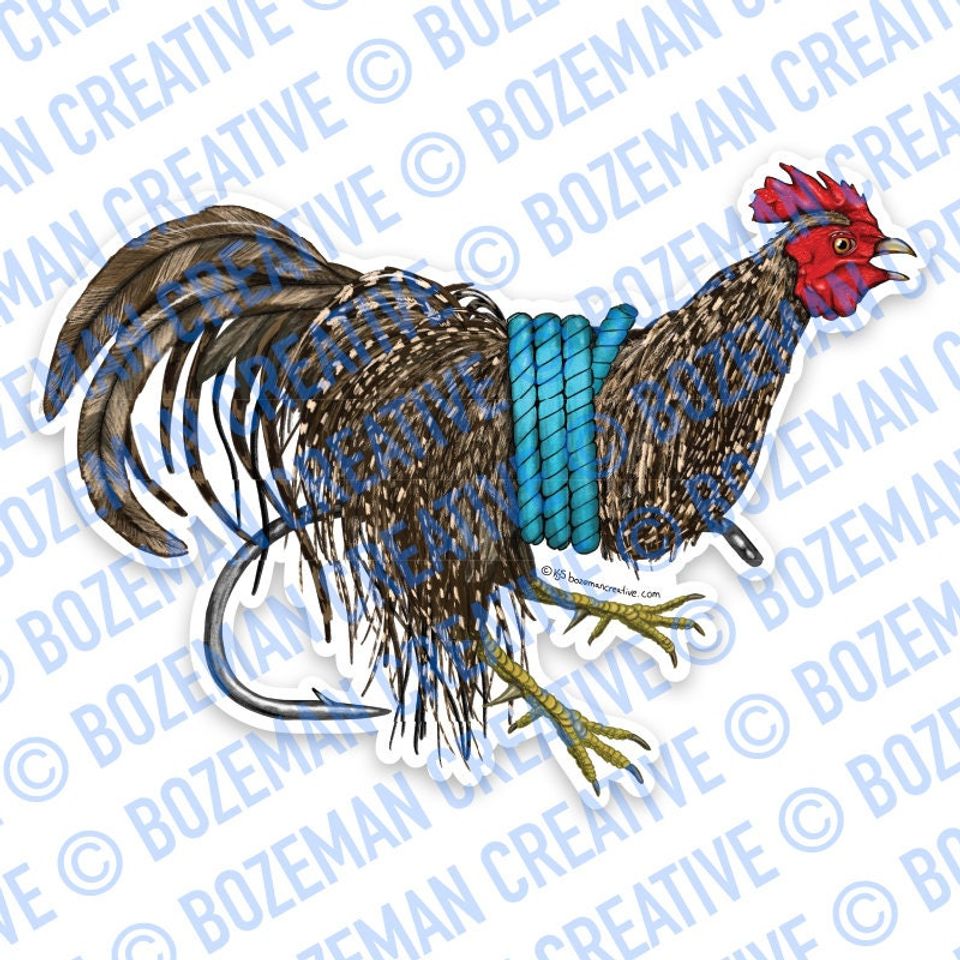 Neck Gaiter - Tied Rooster Hackle