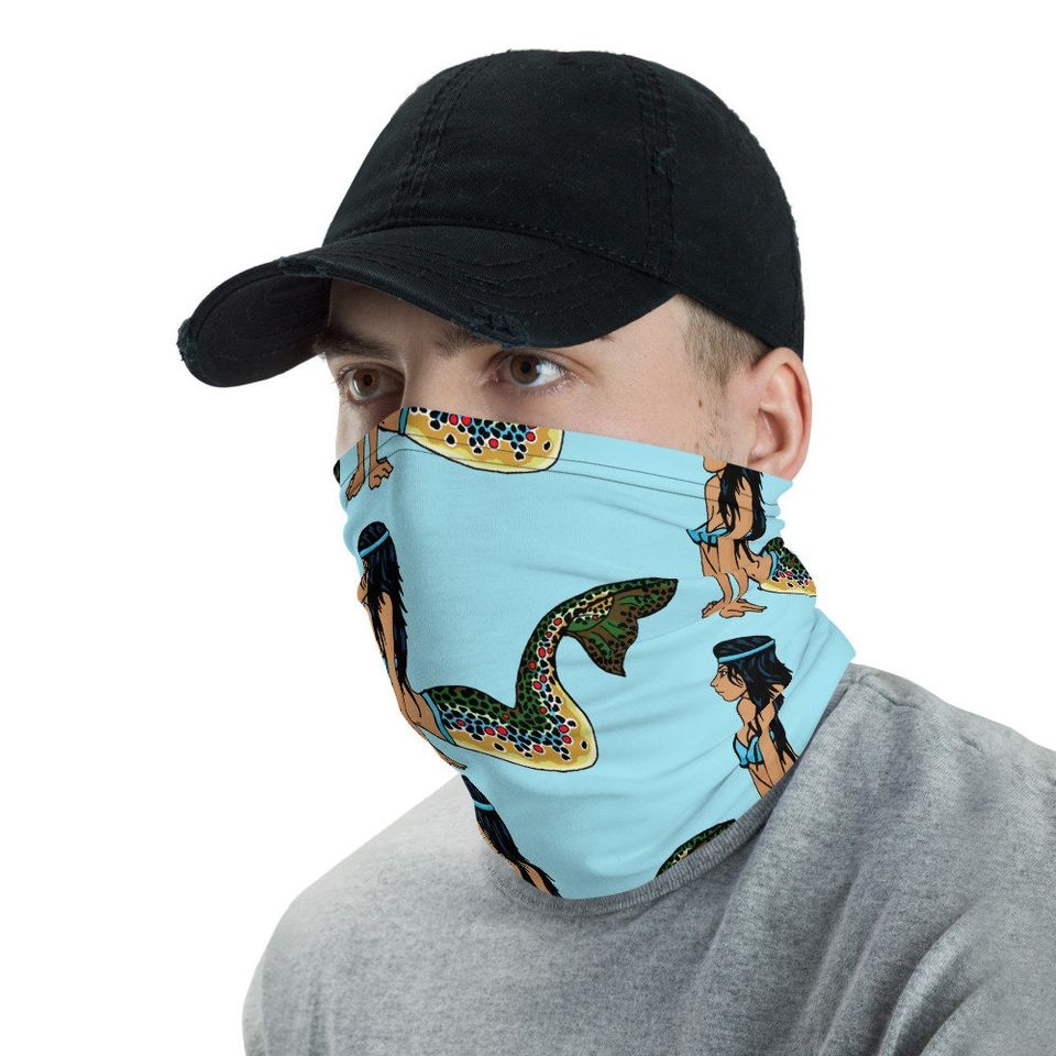 Neck Gaiter - Brown Mertrout