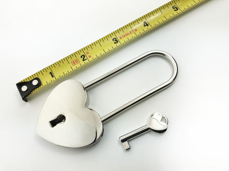 Engraved Heart Padlock, Custom Love Lock, Anniversary Gift