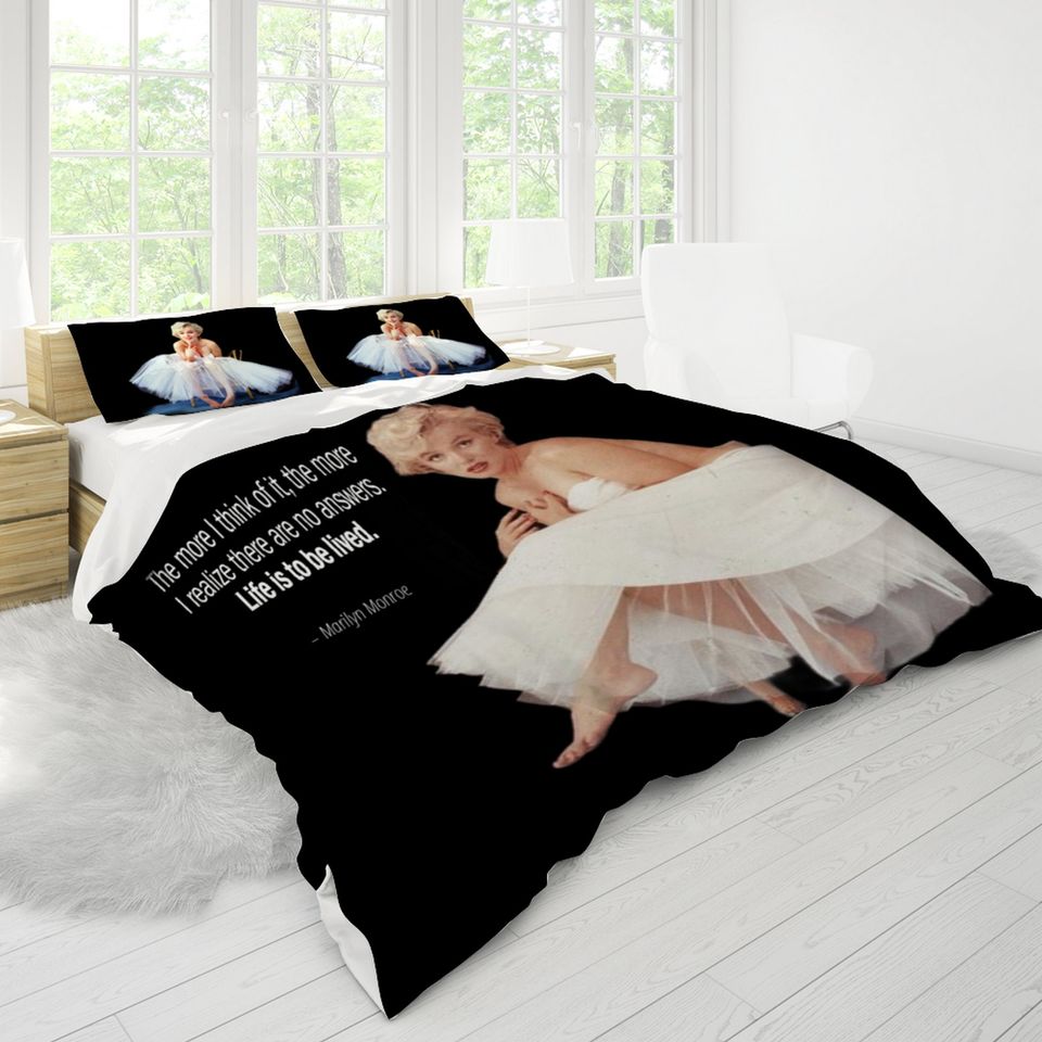 Marilyn Monroe Bedding Set - Celebrity Beding Set