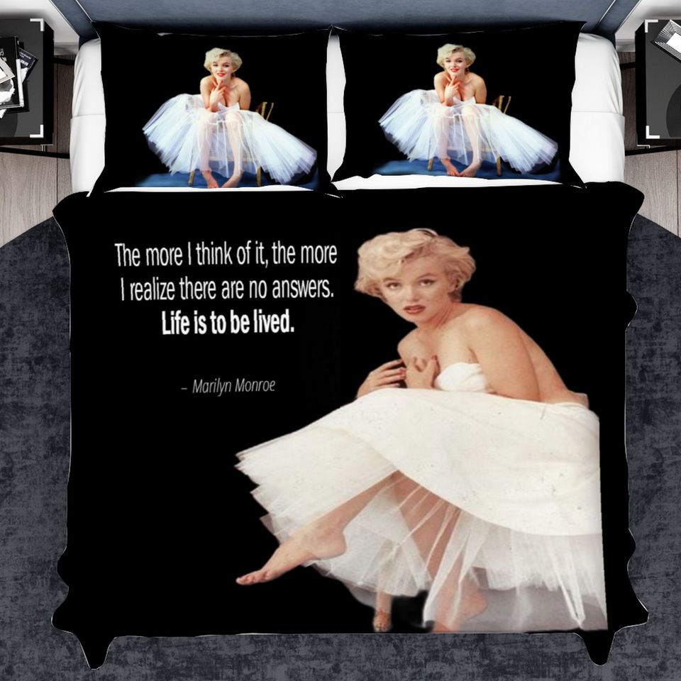 Marilyn Monroe Bedding Set - Celebrity Beding Set