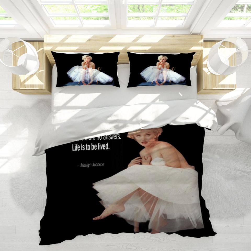 Marilyn Monroe Bedding Set - Celebrity Beding Set