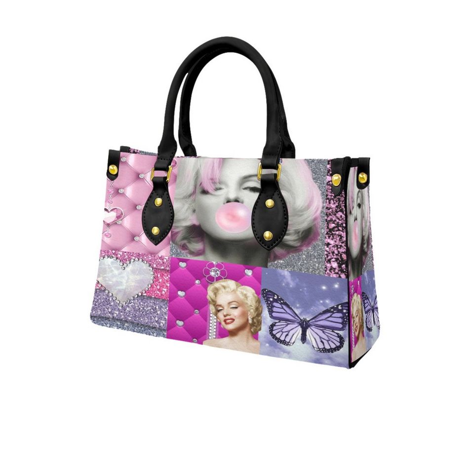 Marilyn Monroe "Pink" Leather Bag, Gift for Women