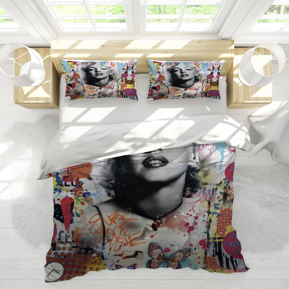 Marilyn Monroe Dreamy Bedding Set - Celebrity Beding Set