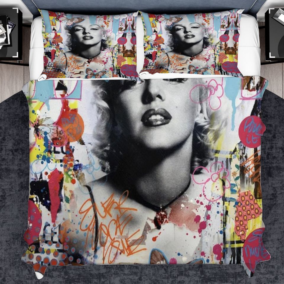 Marilyn Monroe Dreamy Bedding Set - Celebrity Beding Set