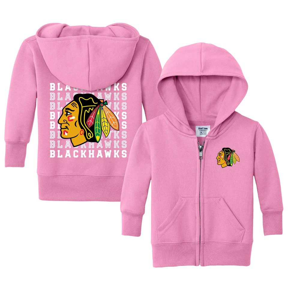 Chicago Blackhawks "Retro" Full Zip Sweatshirt - NHL Hockey Kids Apparel