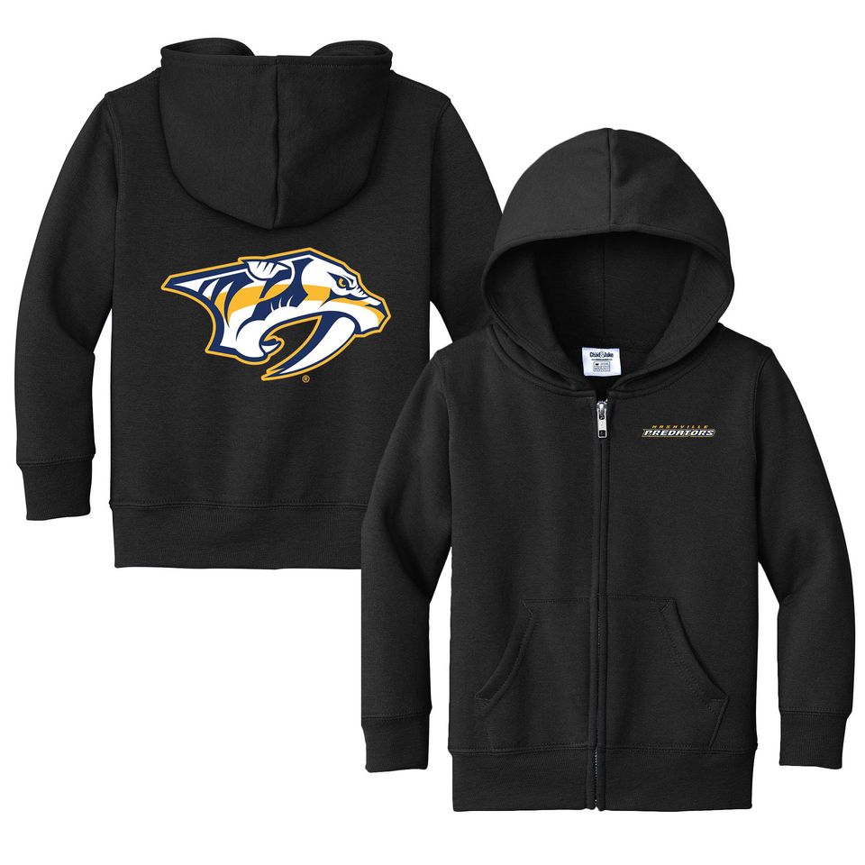 Nashville Predators Full Zip Sweatshirt - NHL Hockey Kids Apparel