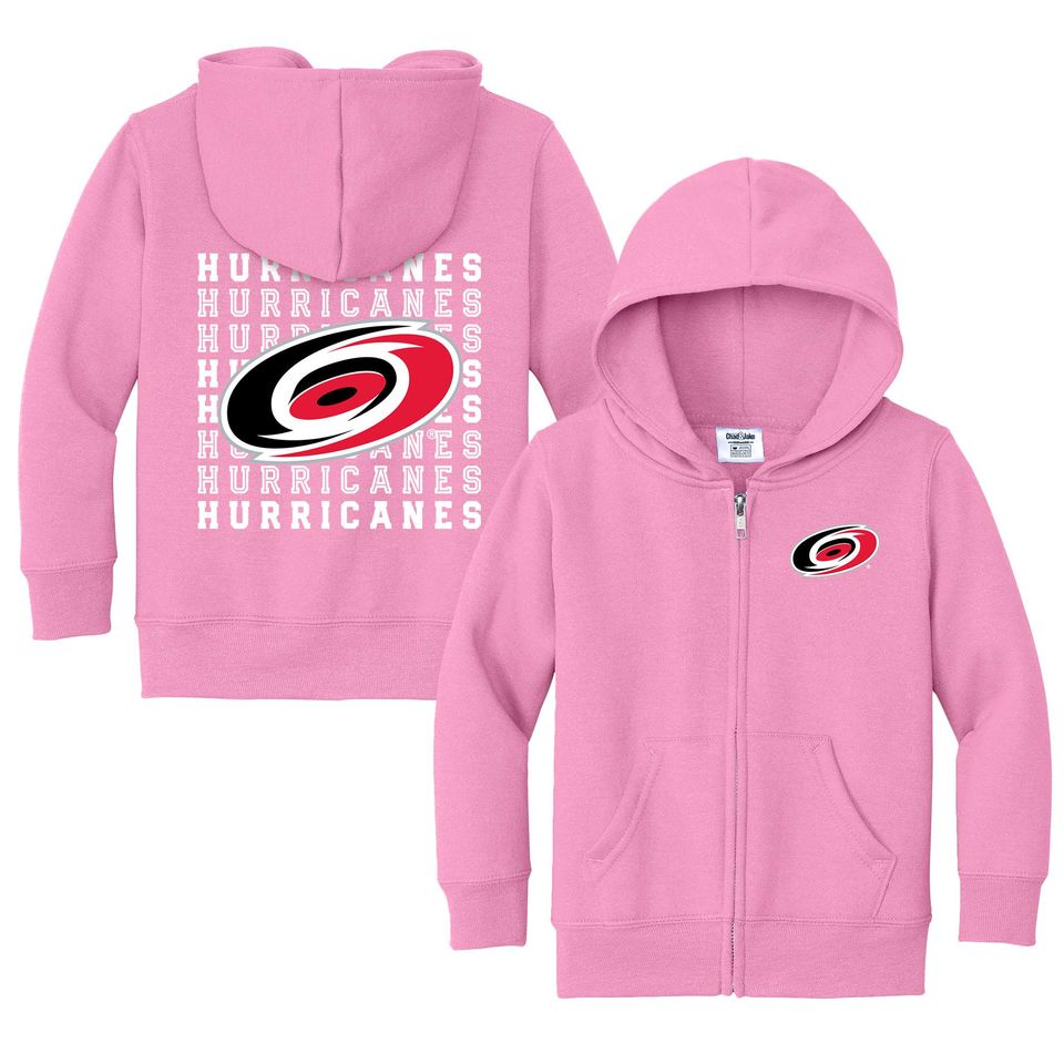 Carolina Hurricanes "Retro" Full Zip Sweatshirt - NHL Hockey Kids Apparel