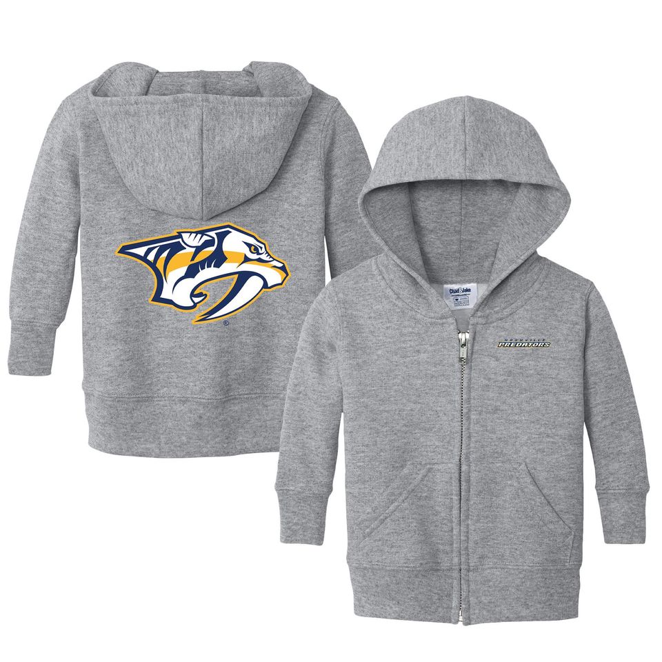 Nashville Predators Full Zip Sweatshirt - NHL Hockey Kids Apparel